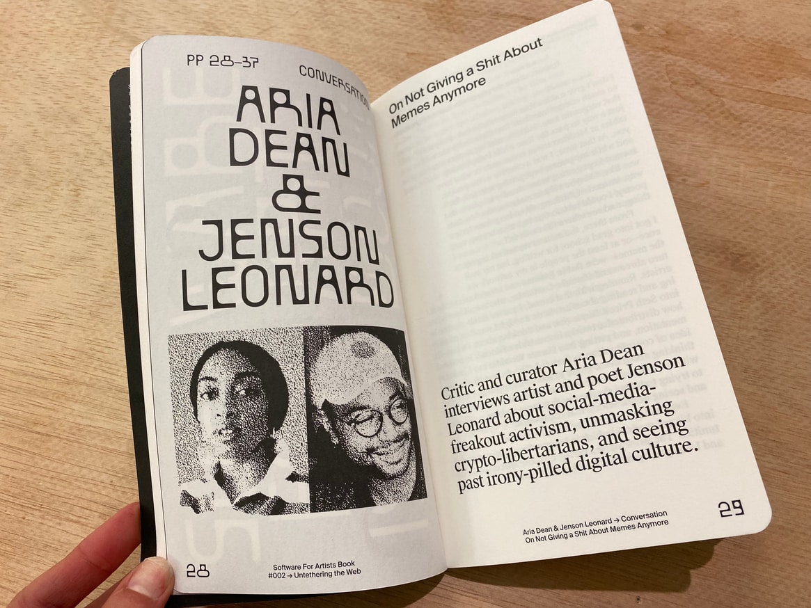 Software for Artists Book: Untethering the Web thumbnail 3