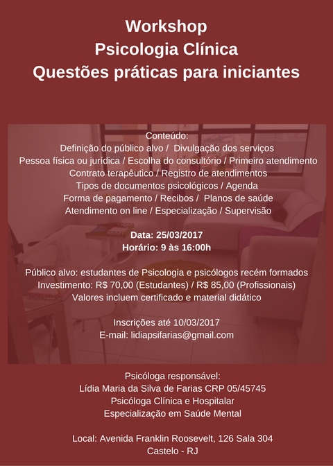 Psicologia Clínica - Questões práticas para iniciantes