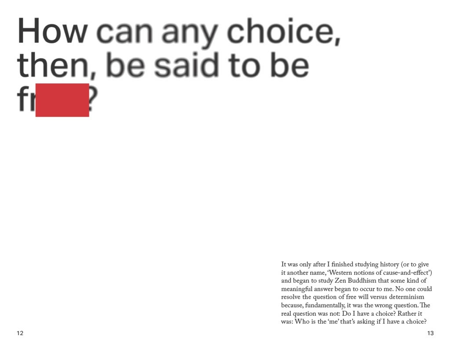 Book layout design