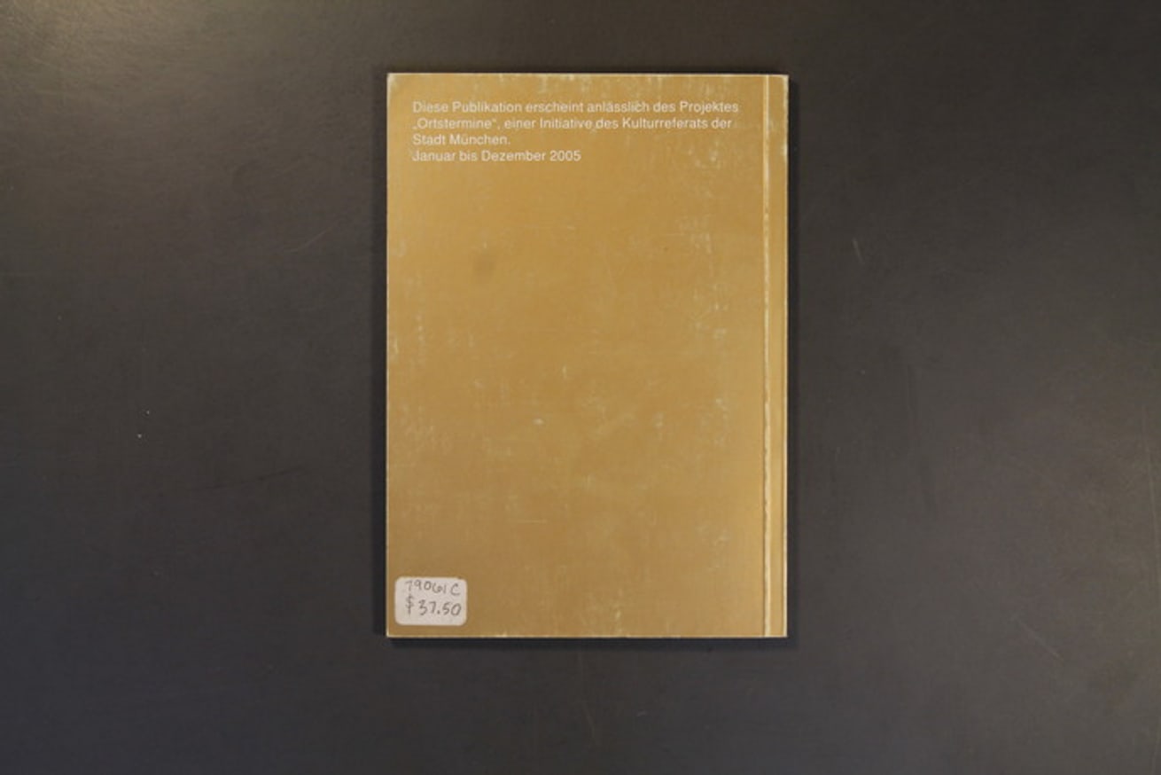 Olaf Nicolai : Tagebuch Munchen : 06-11 Juni 2005 thumbnail 5