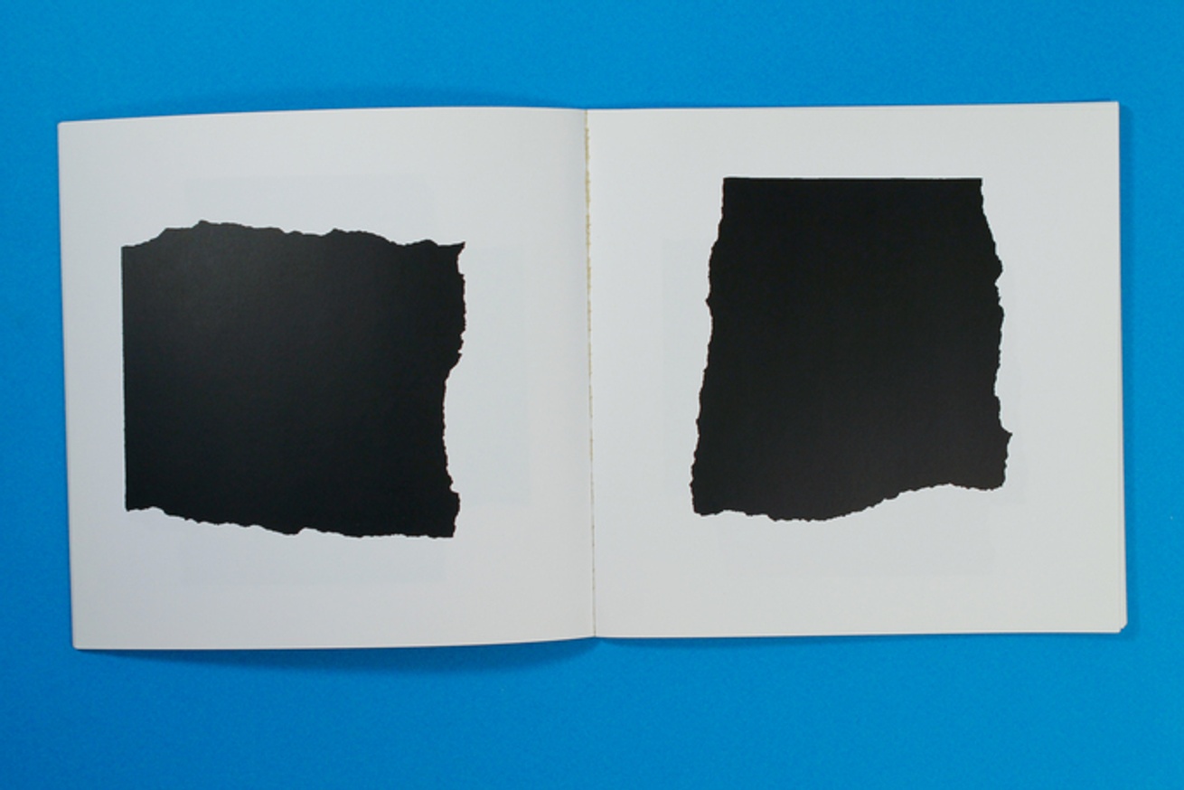 Eric Doeringer Squares With Sides And Corners Torn Off Printed Matter