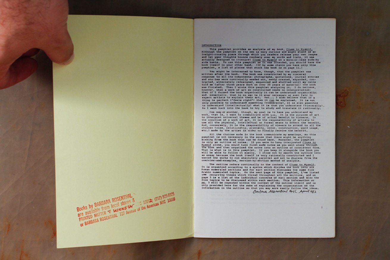 Structure and Meaning of <i>Clues to Myself</i> thumbnail 2