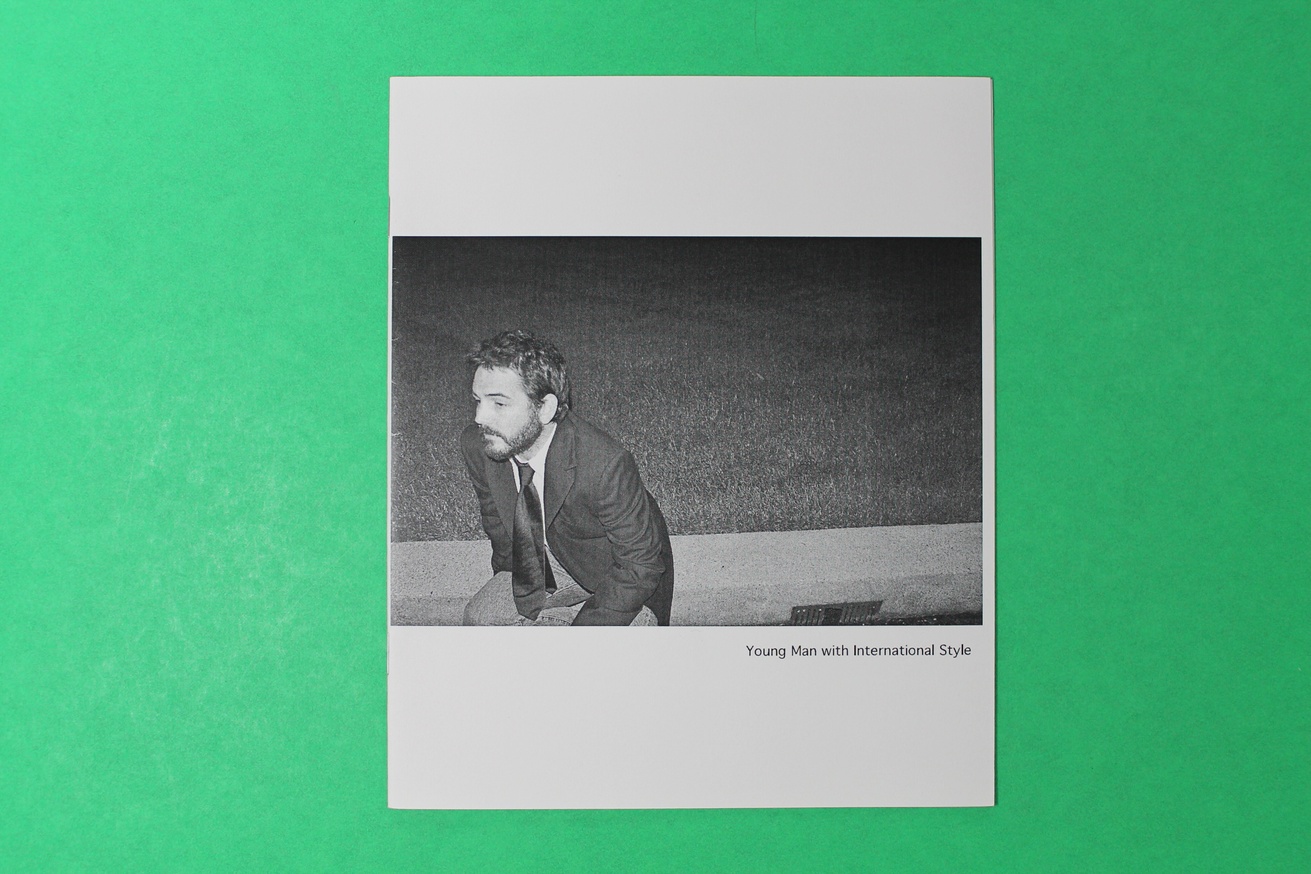 pebermynte personificering syre Philip Tomaru - Young Man with International Style (Baltimore) - Printed  Matter
