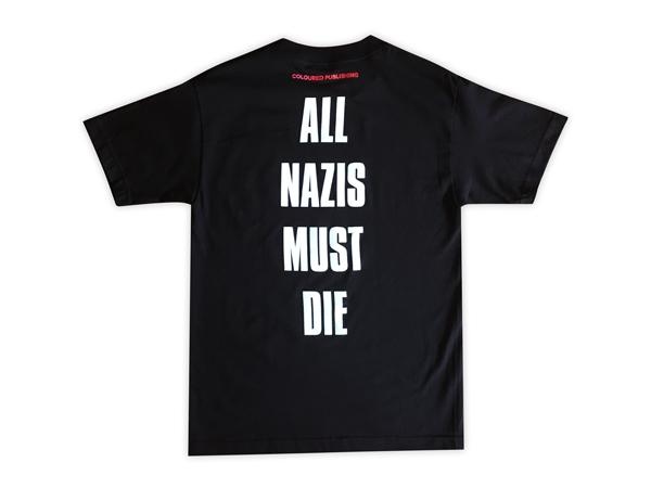 All Nazis Must Die T-shirt + Zine [Extra Large] thumbnail 1