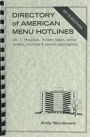 Directory of American Menu Hotlines