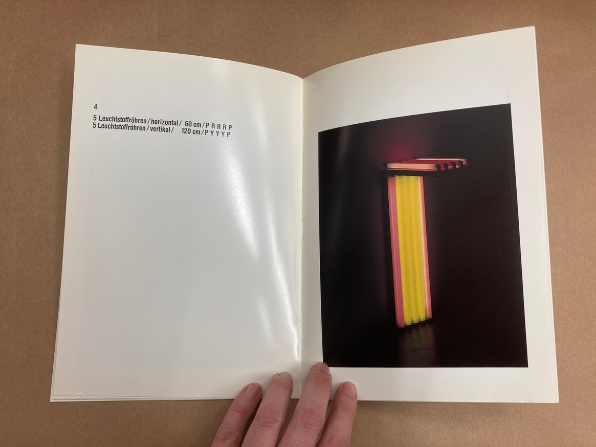 Dan Flavin: untitled (for Otto Freundlich) 1990 - themes and variations thumbnail 5