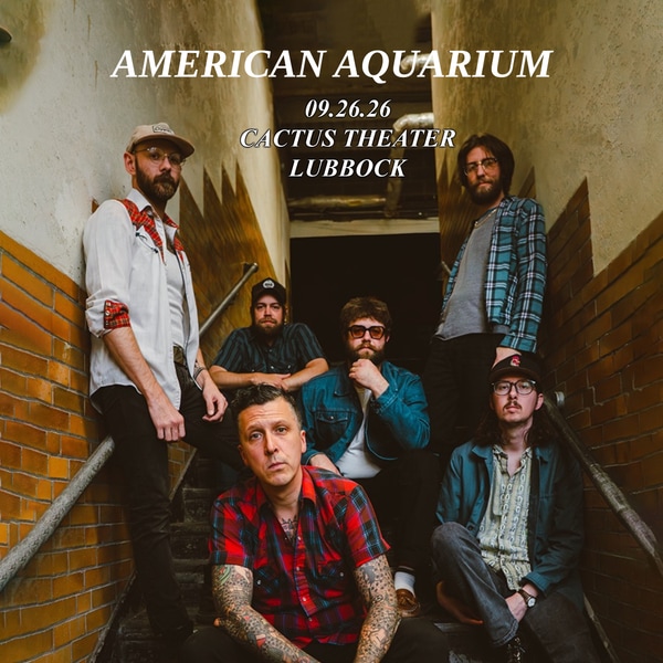 AMERICAN AQUARIUM - Live at Cactus Theater!