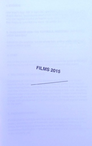 Films 2015 