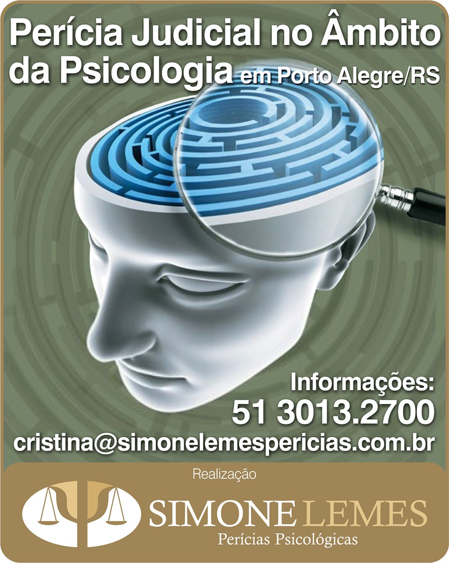 PERÍCIA JUDICIAL NO ÂMBITO DA PSICOLOGIA - PORTO ALEGRE/RS