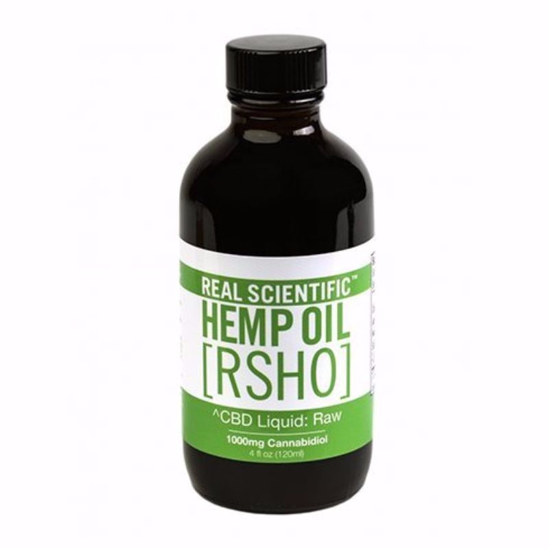 Photo of Real Scientific Hemp Oil 4OZ 1000MG Green Label Liquid Bottle