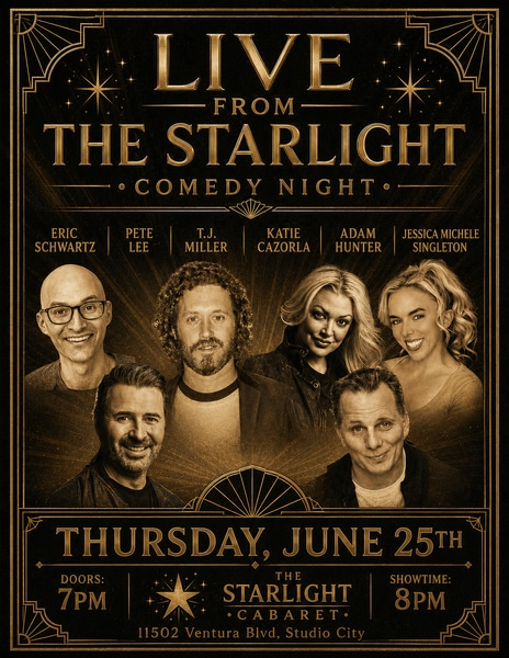 LIVE FROM THE STARLIGHT… T.J Miller, Pete Lee & More