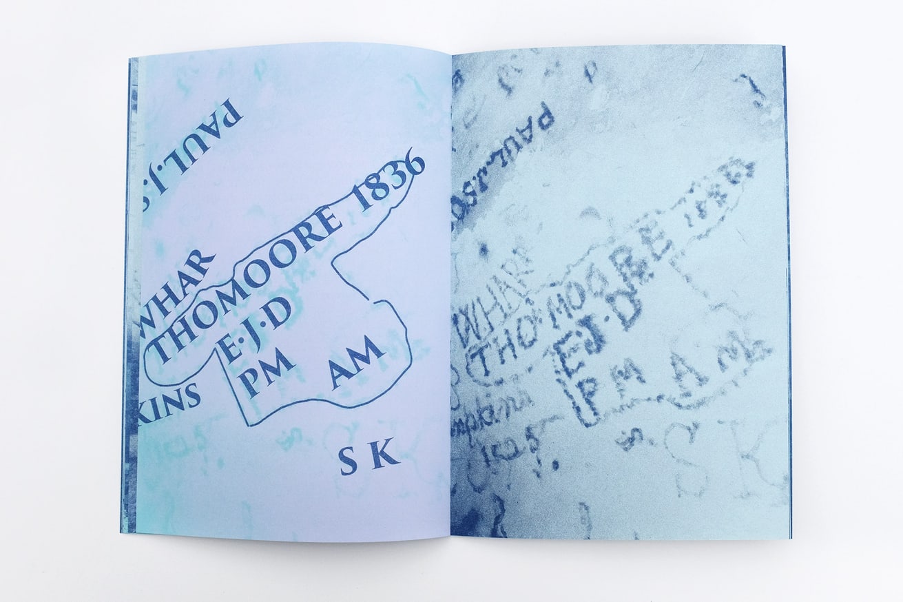 WRITTEN NAMES #8: Names Written in Soot on the Ceiling of Gothic Avenue, Mammoth Cave, Kentucky thumbnail 8