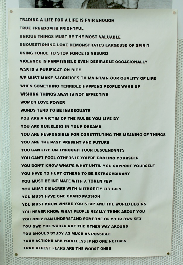 jenny holzer truisms