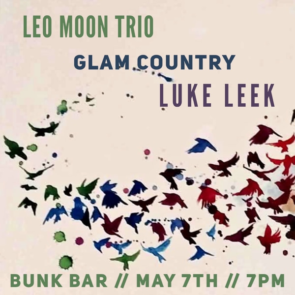 Leo Moon Trio + Glam Country + Luke Leek event image