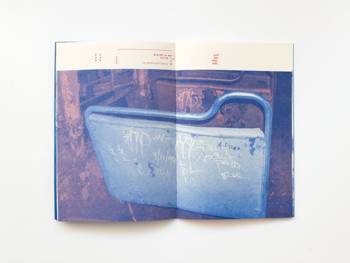 WRITTEN NAMES #10: Names Written in Bicentennial SEPTA Trolleys, Windber, Pennsylvania thumbnail 4