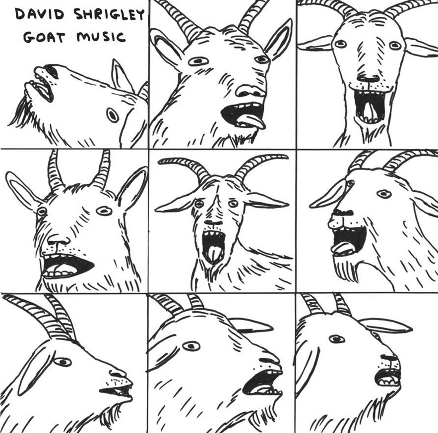 David Shrigley Goat Music Printed Matter