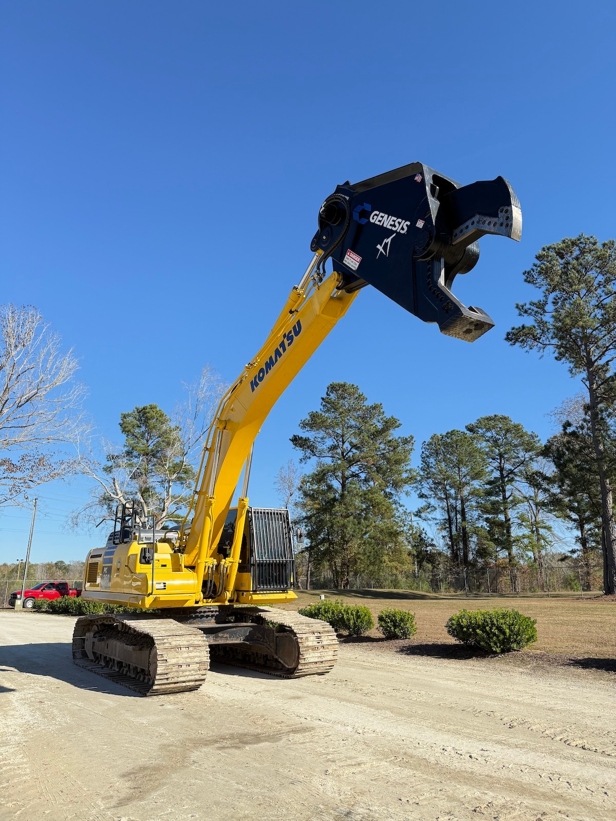 Used 2019 Komatsu PC360LC-11 w/ Shear For Sale