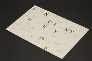 Inventory of Destruction