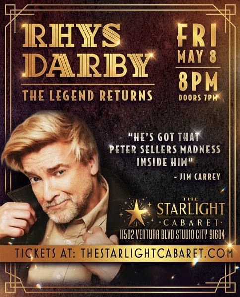 RHYS DARBY : THE LEGEND RETURNS