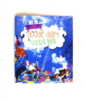Doodle Diary & Sticker Book