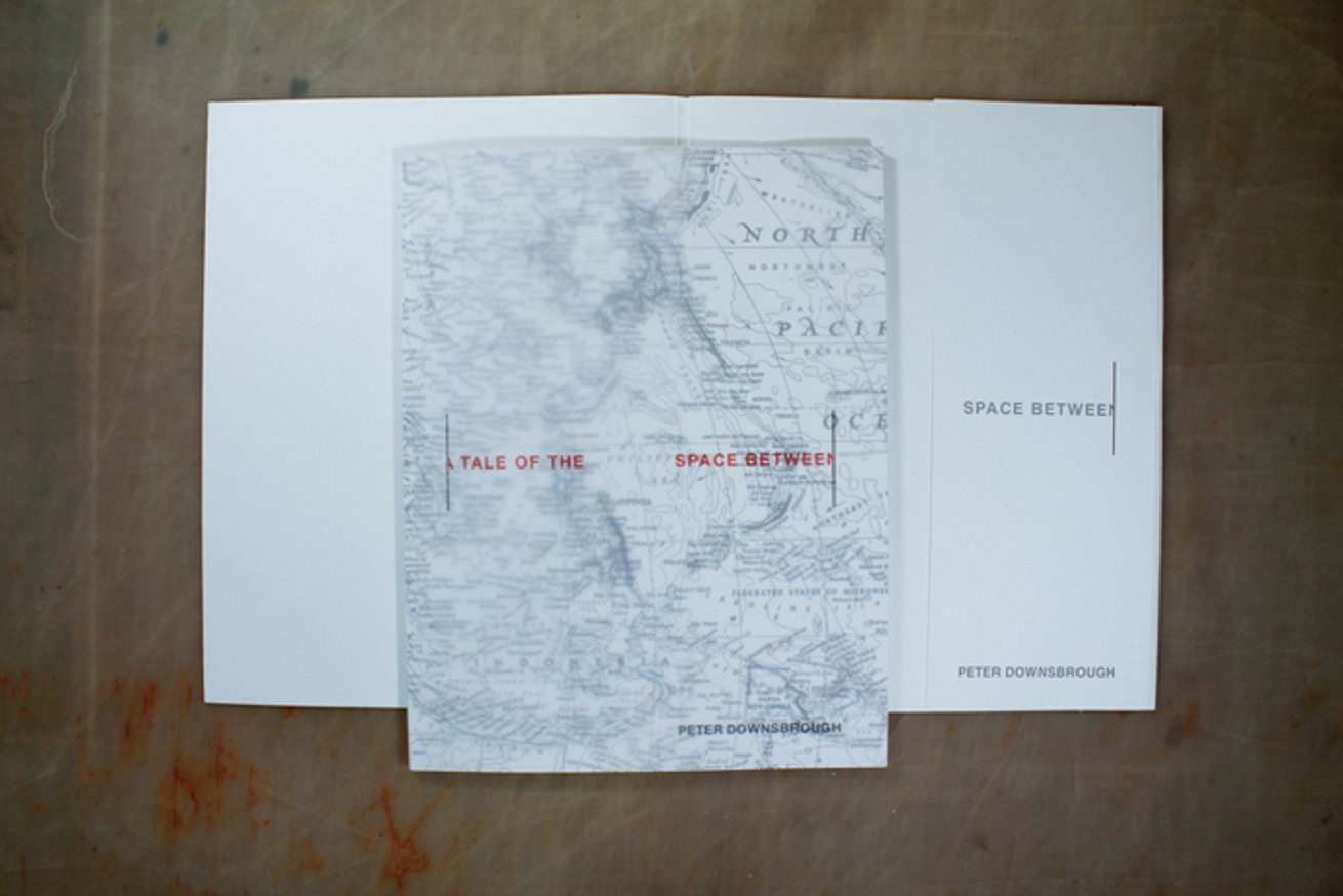 Peter Downsbrough A Tale Of The Space Between Printed Matter