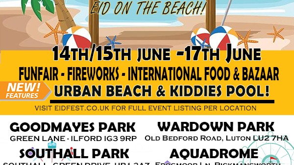 Eid Fest - Eid on the beach! - SponsorMyEvent