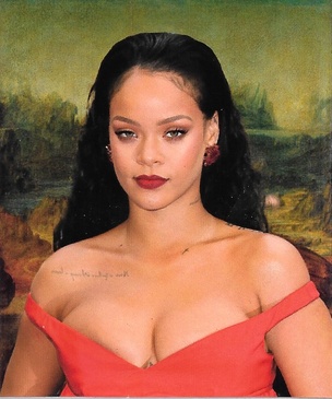 Rihanna Lisa Sticker