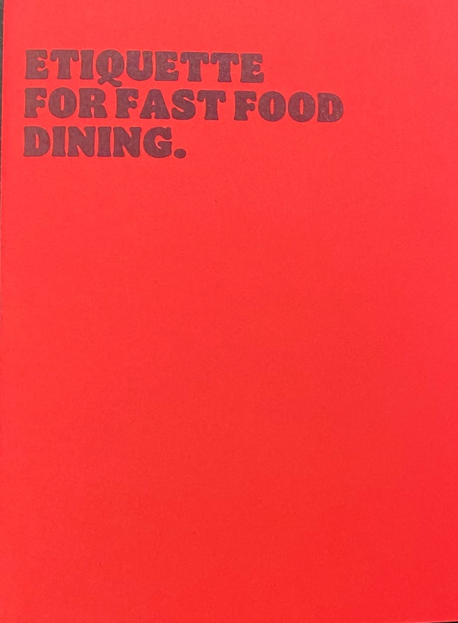Etiquette for fast food dining thumbnail 1