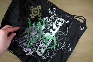 Unique Silkscreen Nylon Sports Bag