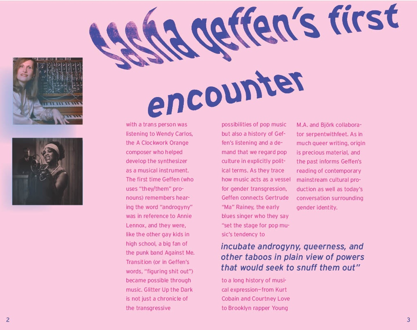 Book layout design