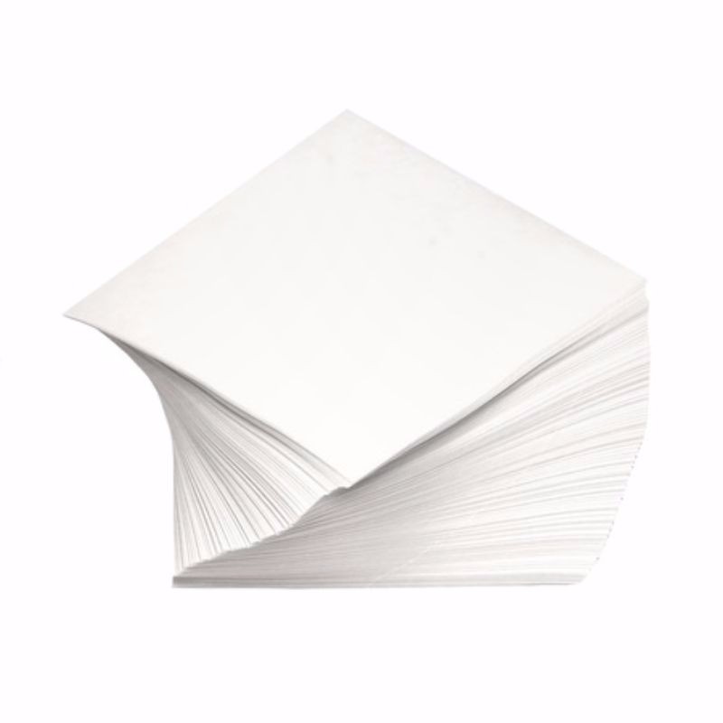 White Parchment Paper Squares w/ Silicone Coating (4" x 4") (2000 qty.)
