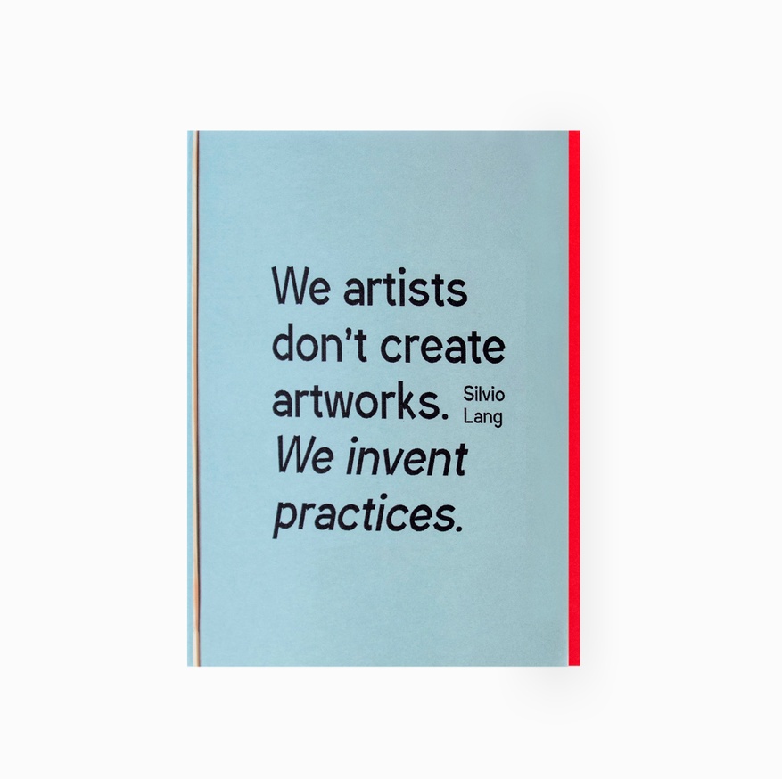 We artists don't create artworks. We invent practices. | Lxs artistas no hacemos obras. Inventamos prácticas thumbnail 1