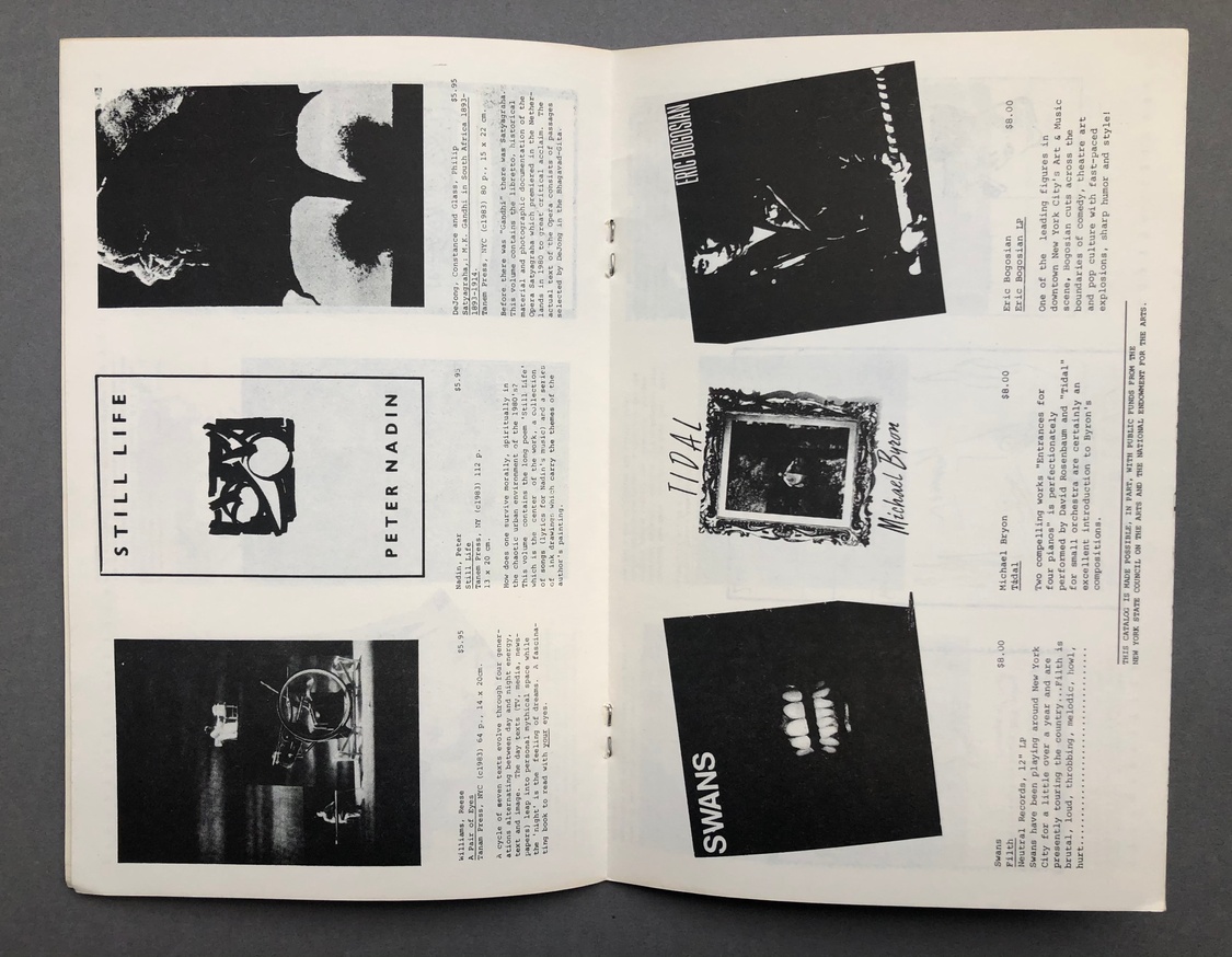 Printed Matter Inc. : Give Books By Artists For The Holidays 1984 thumbnail 3
