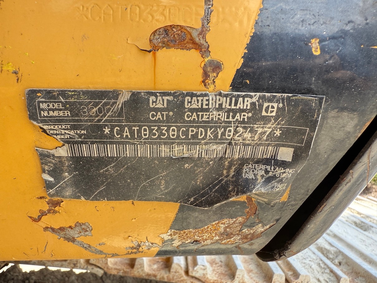 Used 2004 Caterpillar 330CL w Shear For Sale