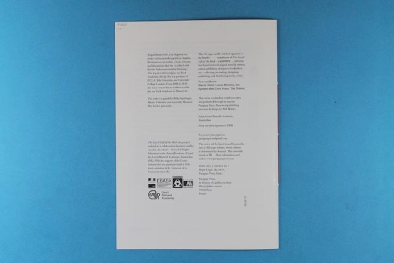 The Social Life of the Book #4 : Avigail Moss: Kinesics of the Page thumbnail 3