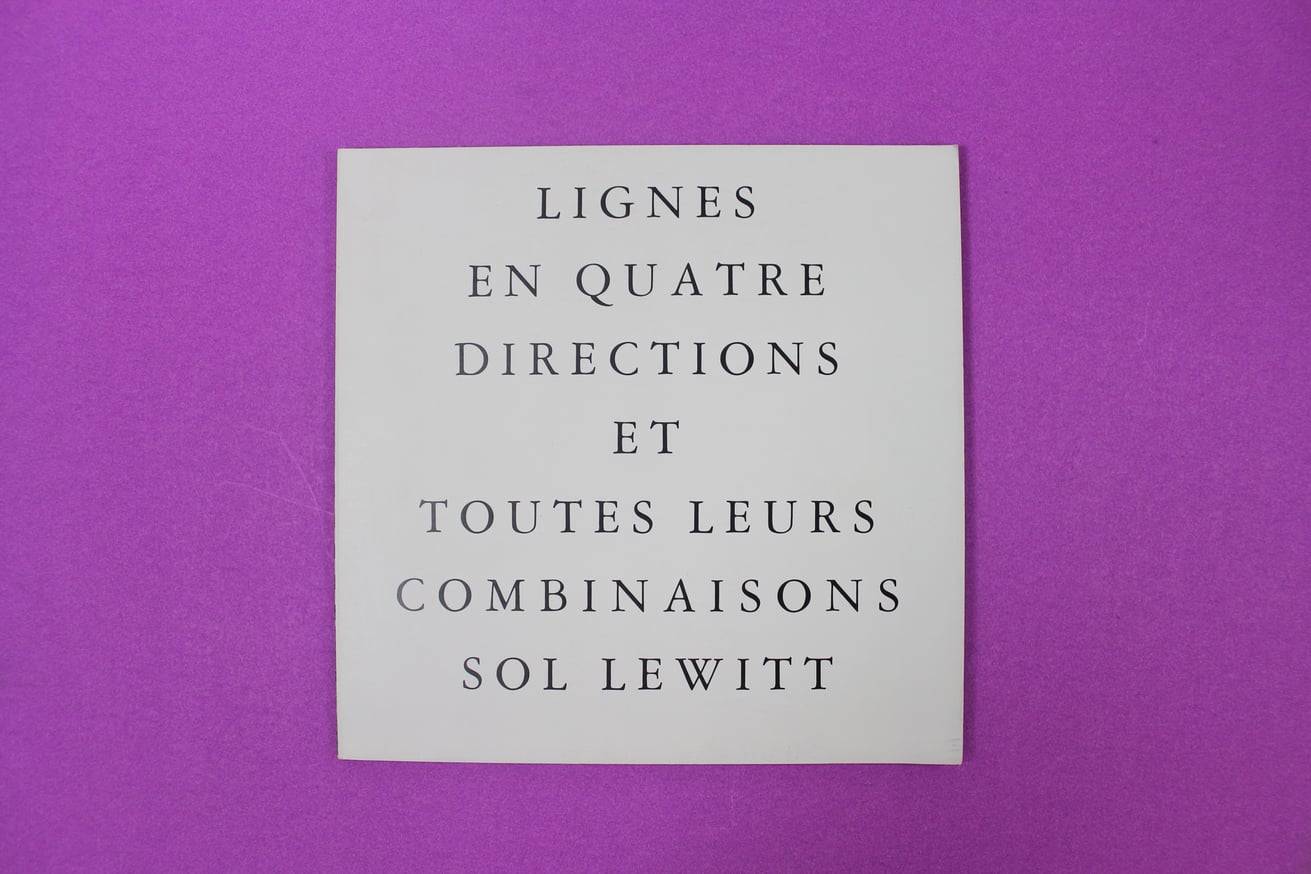 Lignes en Quatre Directions et Toutes Leurs Combinaisons