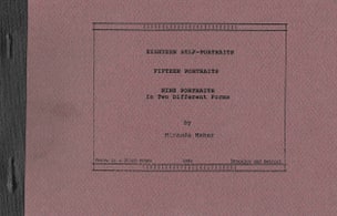 18 Self-Portraits, 15 Portraits, 9 Portraits in 2 Different Forms