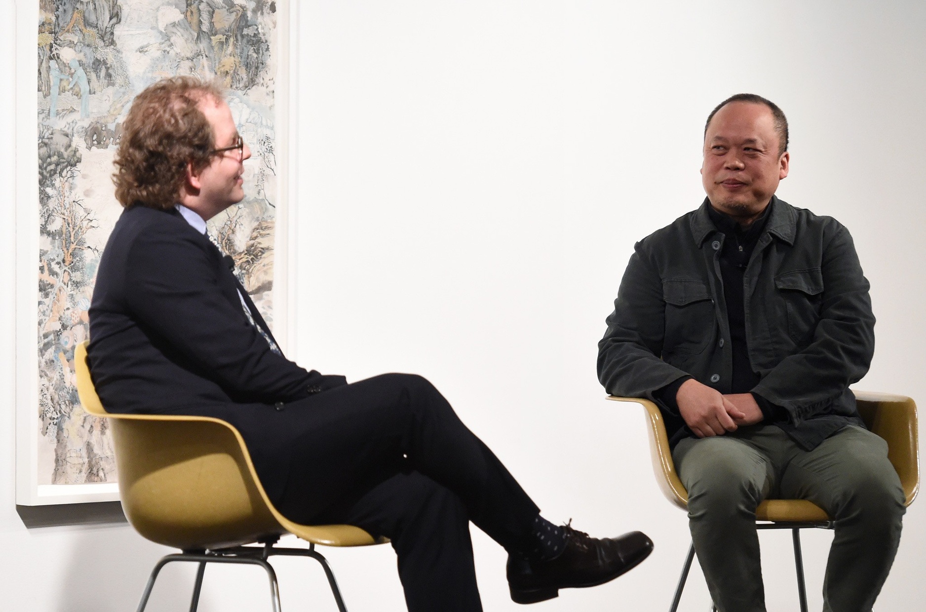 Dunkerley Dialogue with Yun-Fei Ji and Ryan Richard Overbey, Tang Teaching Museum, 2019