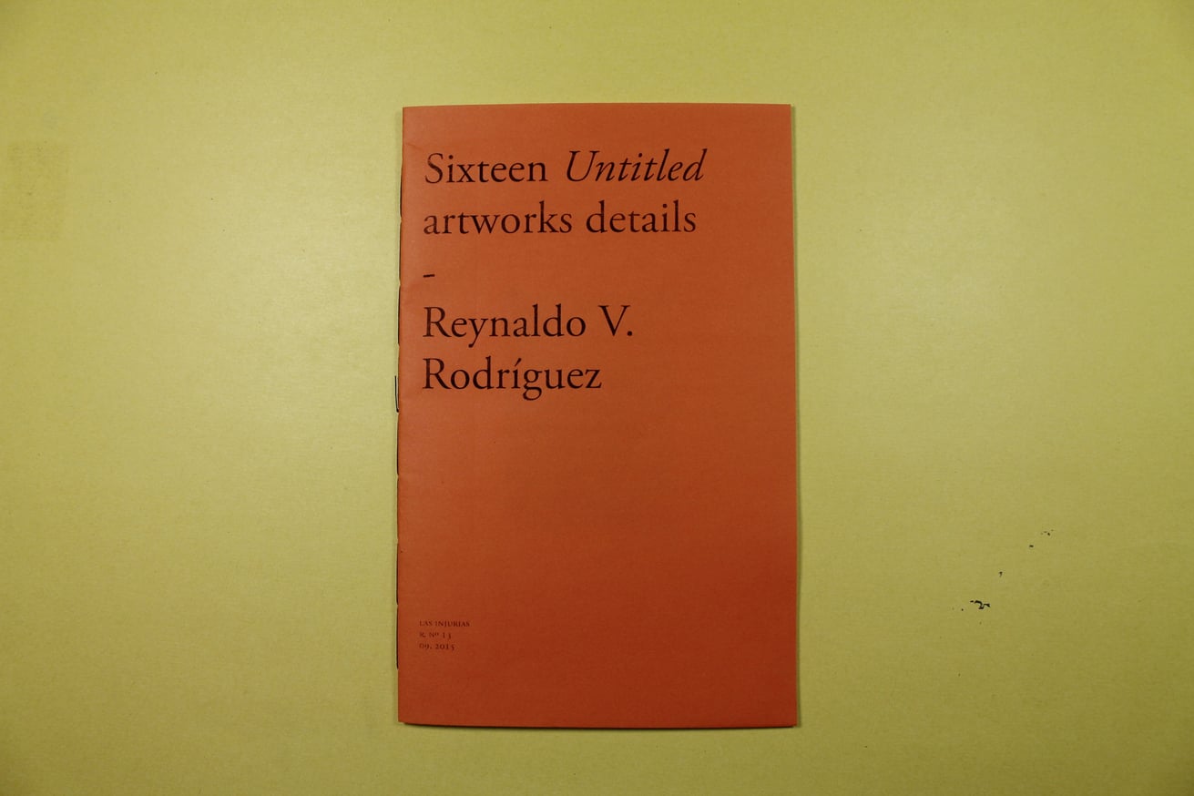 Sixteen Untitled artworks details