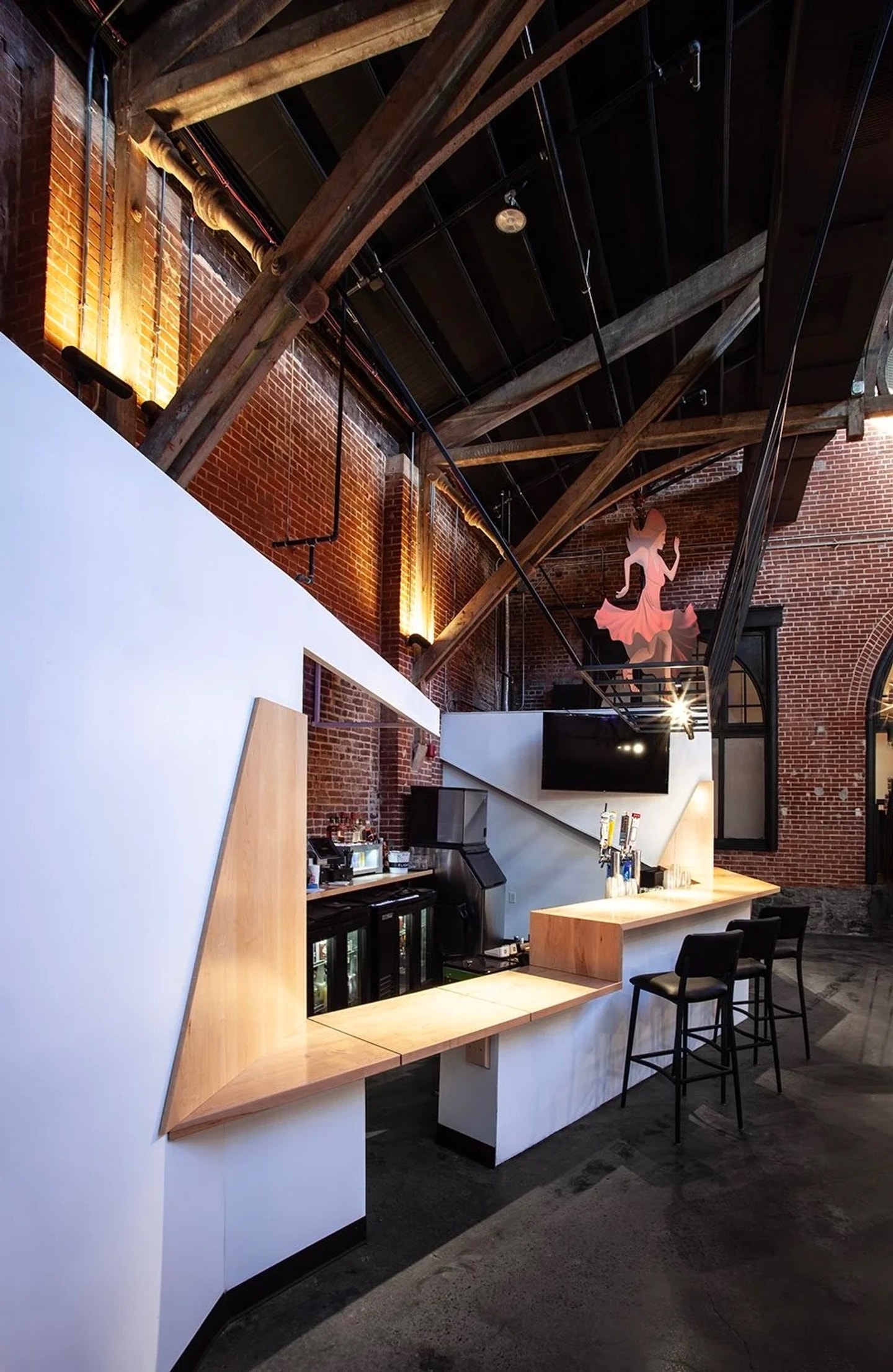 main bar in The Key music venue and restaurant owned by Kranzberg Arts Foundation