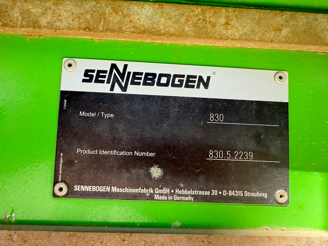Used 2016 Sennebogen 830R HD E Series For Sale