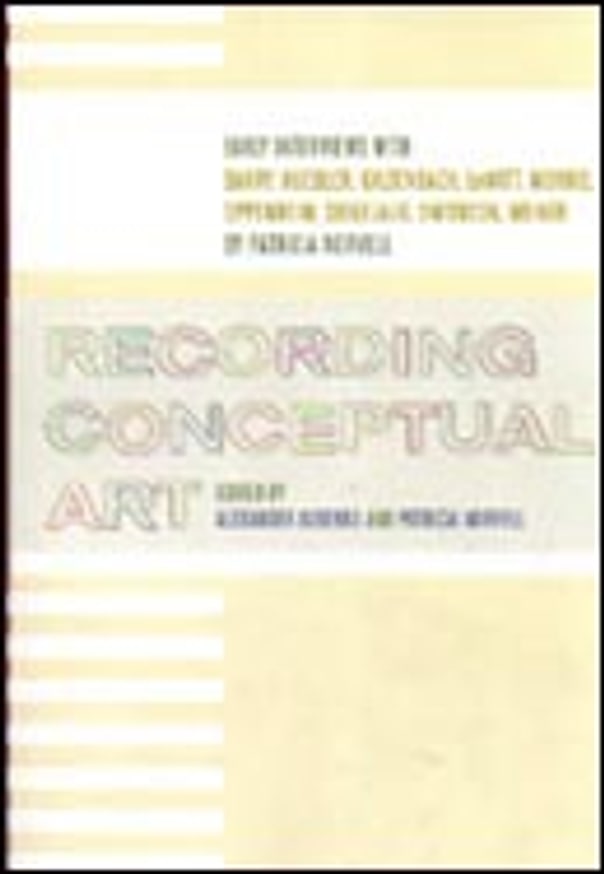 Recording Conceptual Art