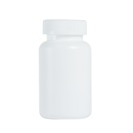 Photo of 225cc HDPE White Packer Bottle w/ Child Resistant Cap