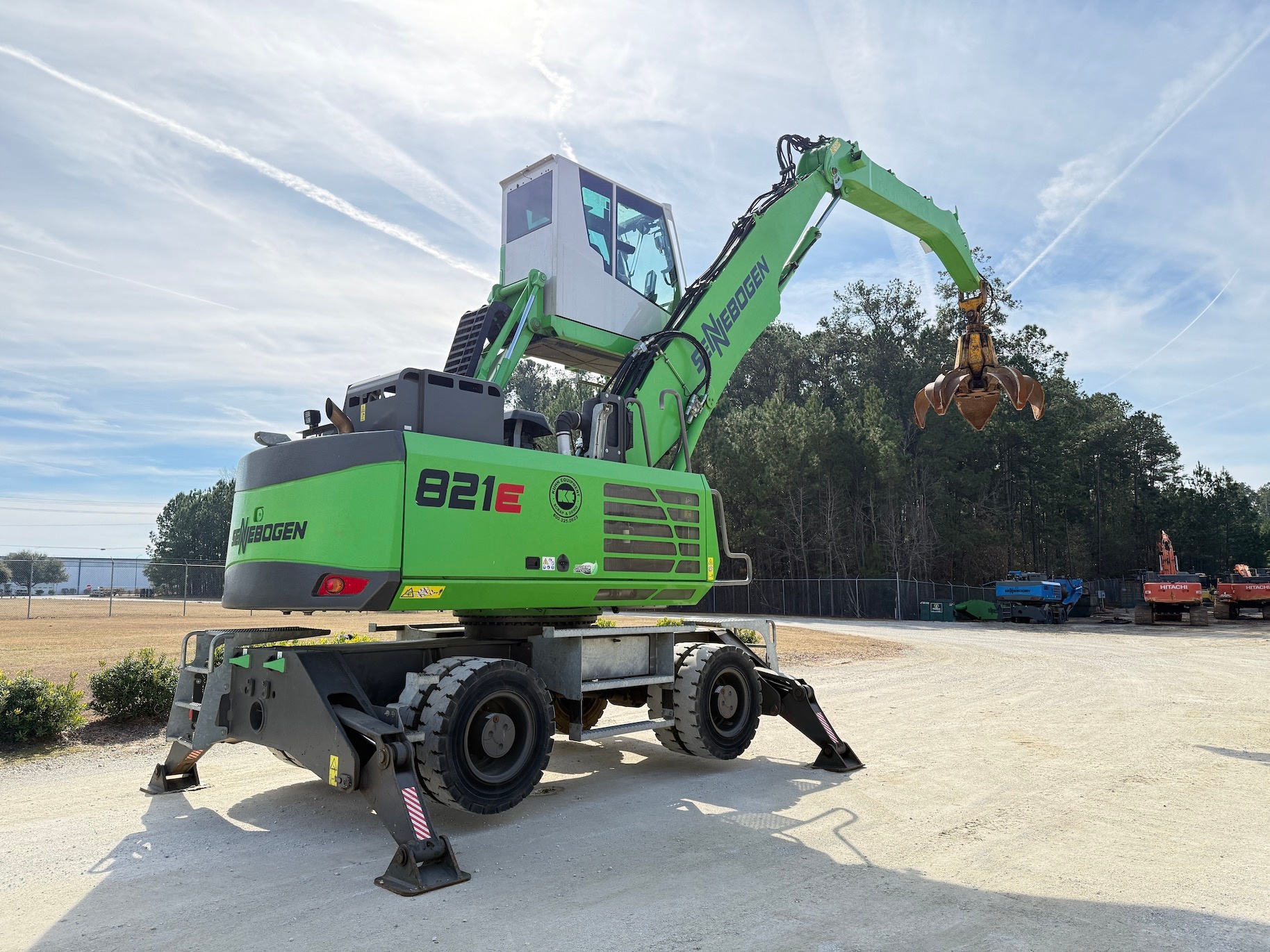 Used 2018 Sennebogen 821E For Sale