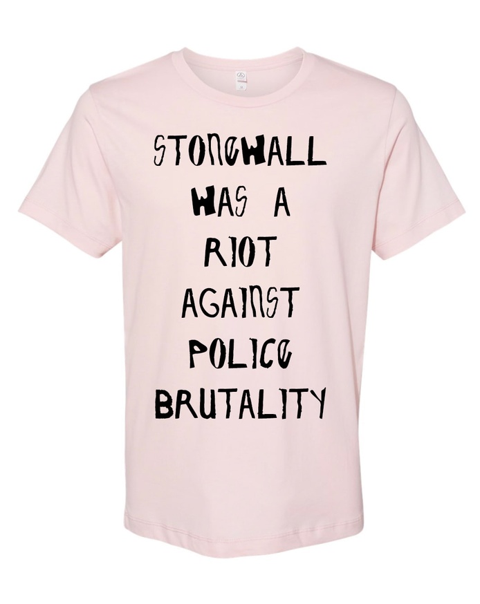 Be Oakley Stonewall Was A Riot On Police Brutality T Shirt Medium Printed Matter