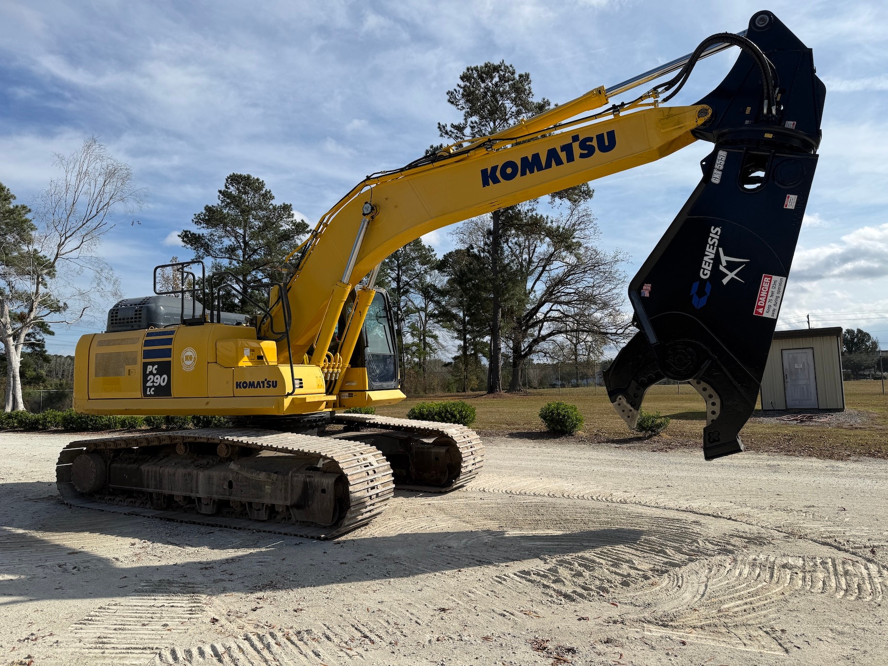Used 2019 Komatsu PC290 LC-11 w/ Shear For Sale