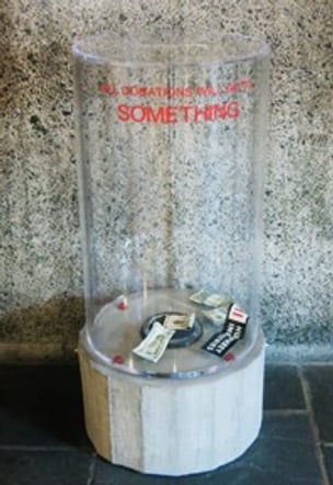 All Donations Will Go To Something