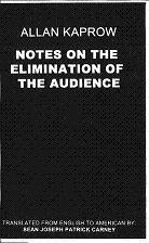 Notes On the Elimination of the Audience