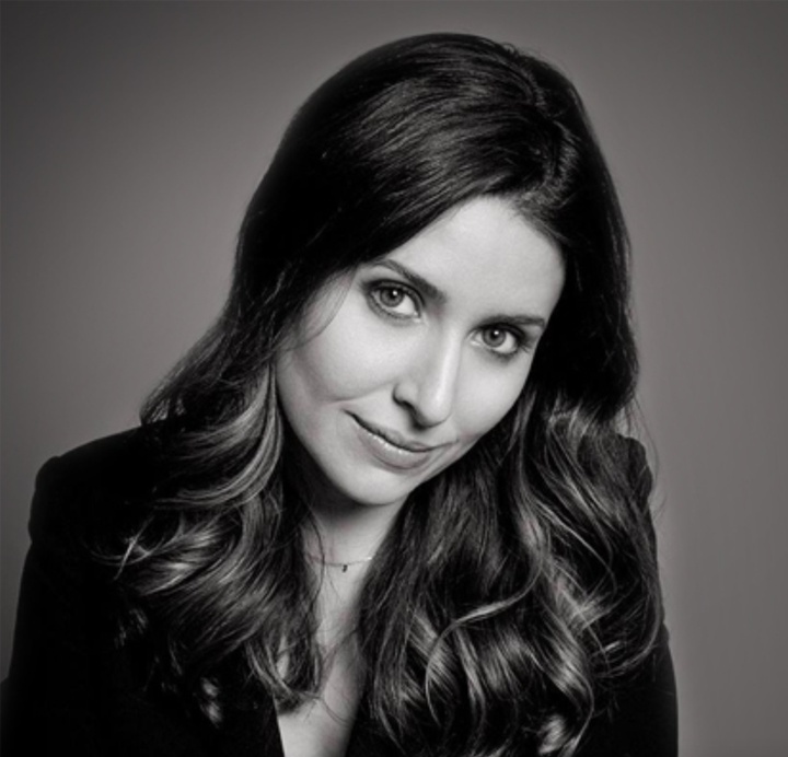 Black-and-white headshot of Jillian Shatken