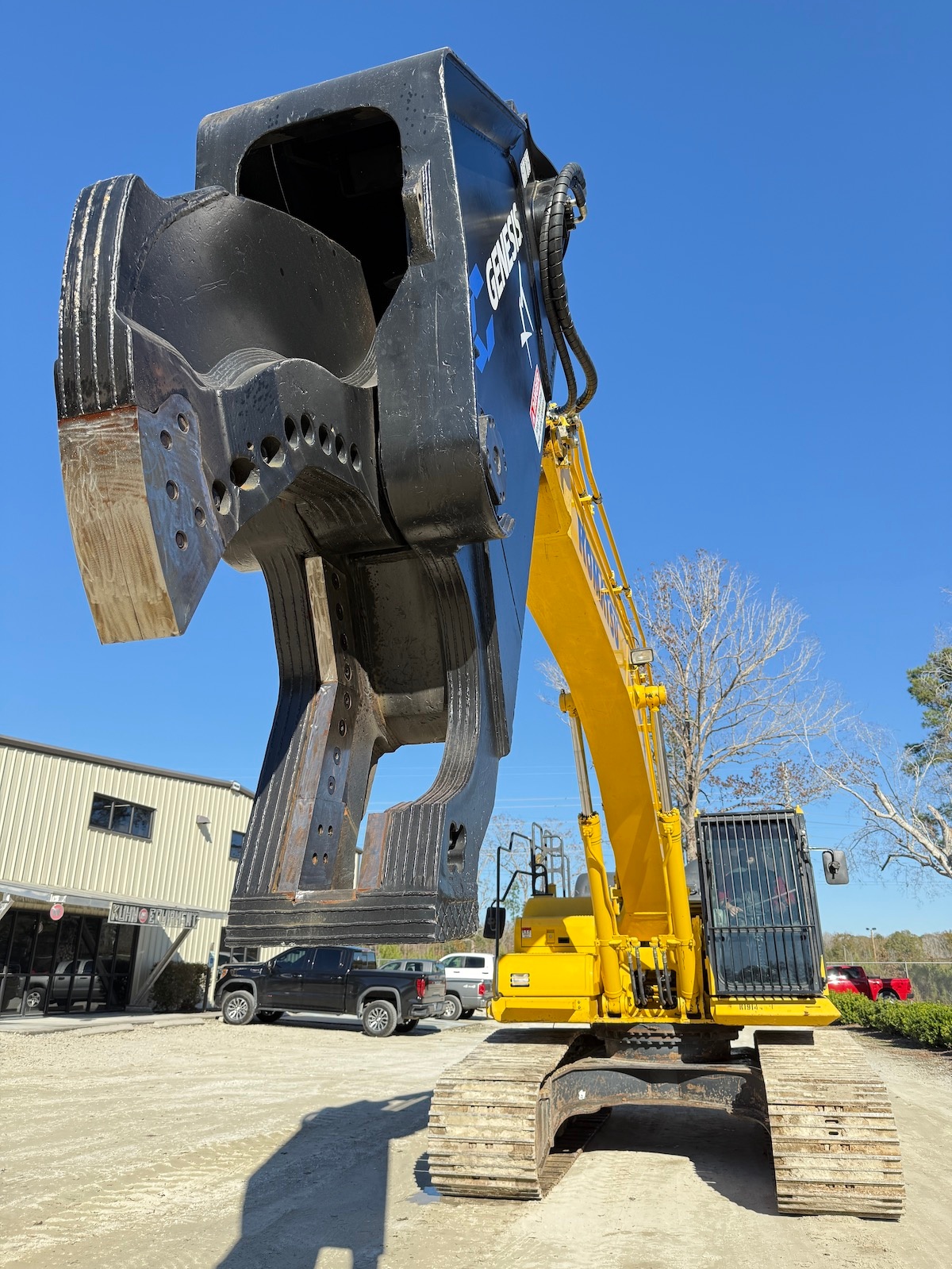 Used 2019 Komatsu PC360LC-11 w/ Shear For Sale